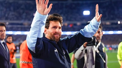 Lionel Messi saw three of his Champions League benchmarks surpassed this week. EPA