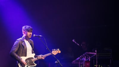 Conor Adams of All Tvvins. Photo by Kieran Frost / Redferns / Getty Images