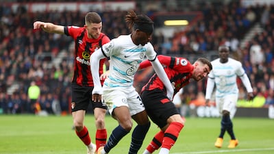 Noni Madueke – 7. Chelsea’s biggest attacking threat, particularly in the first half, but he lacked end product. While he tormented the Bournemouth defence when on the ball, his crossing and shooting let hm down. Looks an exciting talent though. Getty