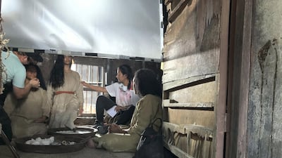 Ameen hopes the shoot will inspire Omanis to get into filmmaking. Image Nation Abu Dhabi