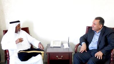 Jordan’s minister of public sector development, Dr Khleif Al Khawaldeh, received the UAE Ambassador to Amman, Bilal Rabee Bilal Al Bodour, in Amman on Tuesday. Wam