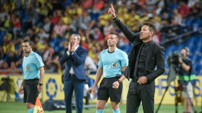 Diego Simeone ha signed a two-year contract extension at Atletico Madrid until June 2020. Desiree Martin / AFP