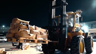 The 'Black Bags' operation in April 2023 culminated in one of Sharjah Police's most high-profile drug seizures of the year. Photo: Sharjah Police