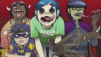 Gorillaz headline Fiesta de los Muertos in Dubai on October 27.
