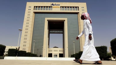 Sabic, one of the largest listed companies in the Middle East, is majority owned by Saudi Aramco and trades on the Tadawul stock exchange. Reuters