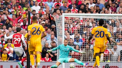 BRIGHTON RATINGS: Regulation saves from Dutch keeper as Arsenal dominated first-half but was lobbed by Havertz for opener after rushing off line and caught in no-man’s land. Vital save with foot prevented German putting Arsenal 2-1 up. AP