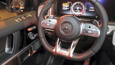 Mercedes says that, on sand, it is the most capable G-Class yet. Chris Whiteoak / The National