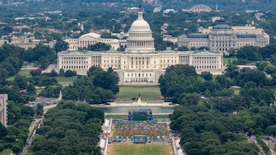 The US Capitol in Washington, where the 104-314 vote on a proposed amendment to national security spending was not enough to approve it. Bloomberg