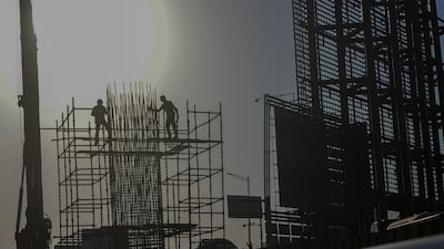 The construction industry contributes to climate change because of high temperatures involved in producing cement. AP