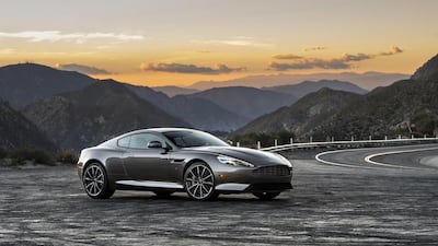 The 2016 Aston Martin DB9 GT, which will be the model’s last version before it’s replaced by the DB11. Photos courtesy Aston Martin Lagonda