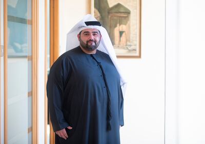 Abdulla Galadari, an Emirati lawyer and senior partner with Galadari Advocates and Legal Consultants in his office in Dubai. Ruel Pableo for The National