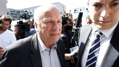 Greg Dyke has spoken out against Sepp Blatter following the Fifa president's successful re-election for a fifth term. Ruben Sprich / Reuters