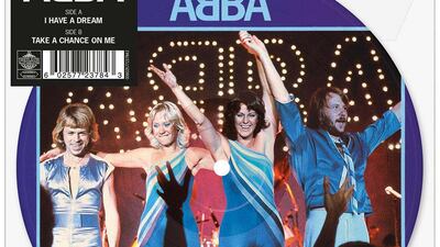 ABBA I Have A Dream Picture Disc.