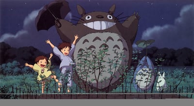 A still from popular 1988 whimsical fantasy film My Neighbor Totoro. Photo: Studio Ghibli