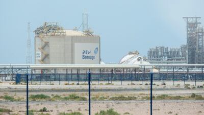 A Borouge 3 petrochemical plant, at the Ruwais refinery and petrochemical complex, operated by Adnoc in Ruwais. The petrochemical company plans to double output by 2030. Photographer: Christophe Viseux/Bloomberg