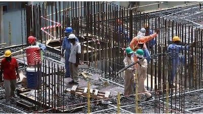 The Minister of Labour, Saqr Ghobash, says the sponsor system regulates the labour flow of the UAE's expatriate workers, which is a right of sovereignty. Pawan Singh / The National