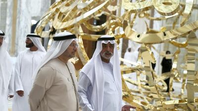 Sheikh Nahyan bin Mubarak, UAE Minister of State for Tolerance and Dr Anwar Gargash, UAE Minister of State for Foreign Affairs.