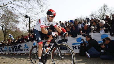 UAE Team Emirates cyclist Marco Marcato says he is happy with his role as a 'domestique'. Bettini Photo