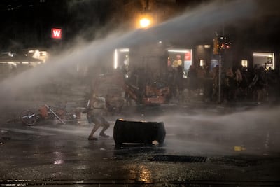 Protests erupted in Bologna after Abderrahim Fakir's death. EPA