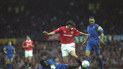 Darren Ferguson won the Premier League title in 1992-93 under the management of Sir Alex Ferguson. Allsport