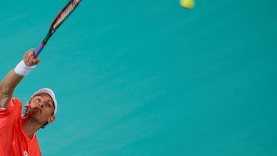 Kevin Anderson has been serving well throughout the tournament. Ali Haider / EPA
