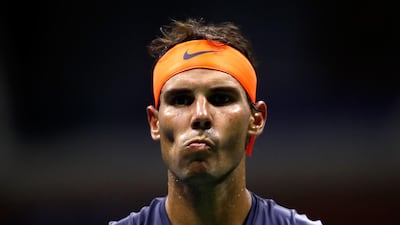 Nadal reacts. AFP