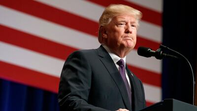 The Trump strategy calls China and Russia “strategic competitors” . AP Photo/Evan Vucci