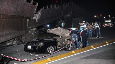 An emergency situation was declared in six of Ecuador’s 24 provinces, while sports events and concerts were cancelled until further notice nationwide. Freddy Constante / EPA