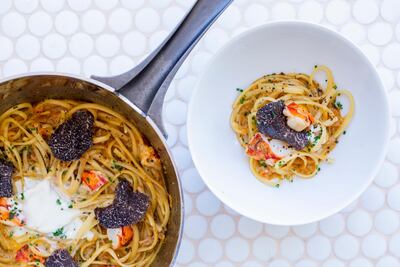 Italian dishes, such as the pasta, are a rage all over the world. Courtesy Mix by Alain Ducasse