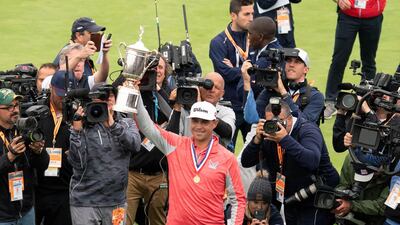 Gary Woodland won the 2019 US Open at Pebble Beach. Reuters