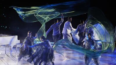 The international production features people from the UAE and various countries.