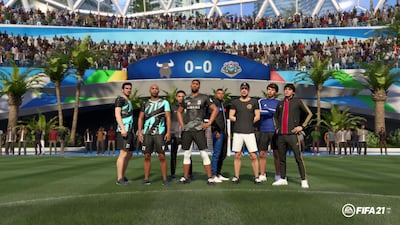 Volta includes a stadium set in Dubai this year. Courtesy EA Sports