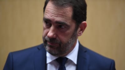 The migrants demanded a meeting with Interior Minister Christophe Castaner. AFP