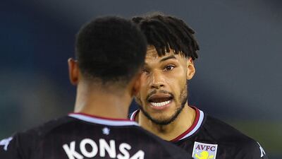 Tyrone Mings – 8. A towering presence at the heart of a defence which continues to lay such a solid platform for Villa. AFP
