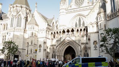 Britain's High Court, London. AP