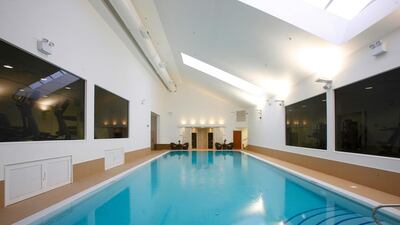 The indoor pool at The Shelbourne, Dublin. Courtesy The Shelbourne, Dublin