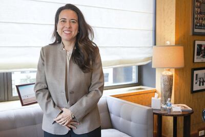 Lana Nusseibeh, UAE Envoy to the UN, was speaking exclusively to The National. Bill Kotsatos for The National