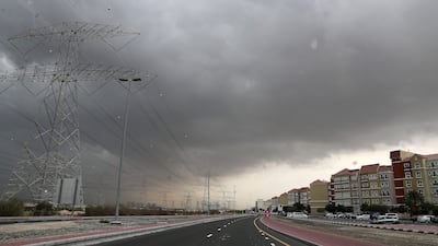 January and February are the wettest months in the Emirates. Pawan Singh / The National