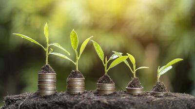 US start-up Yotta Savings aims to encourage more people to save by offering weekly cash prizes and a chance to win $10 million (Dh36.7). Getty Images