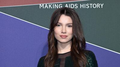 Maya Henry attends the Amfar Gala Milano 2019 at Palazzo Mezzanotte on September 21, 2019 in Milan, Italy. Getty Images