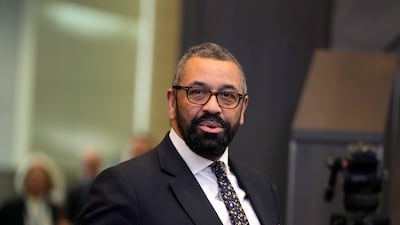 UK Foreign Secretary James Cleverly will argue for constructive engagement with Beijing. AP
