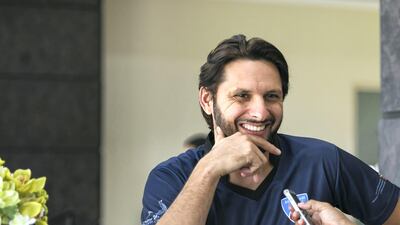 Former Pakistan all-rounder and captain Shahid Afridi says Pakistan are capable of lifting the Cricket World Cup. Khushnum Bhandari for The National