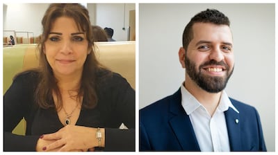 Hypnotherapist Helen Najar, left, and psychologist Mina Shafik say the unprecedented levels of access into celebrities' lives that modern technology has given followers has blurred the lines between what fans know about a public person and what they think they know. Photos: Miracles Dubai; Thrive Wellbeing Centre