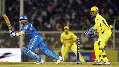 Tendulkar scored 72 runs as the Indians won by five wickets - their fourth victory in five games.