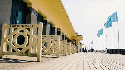 Deauville Les Planches in France. Photo by Adam Batterbee