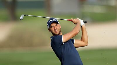 Craig Hinton in action during the 2017 Omega Dubai Desert Classic, a reward for winning the 2016 Mena Golf Tour Order of Merit. David Cannon / Getty Images