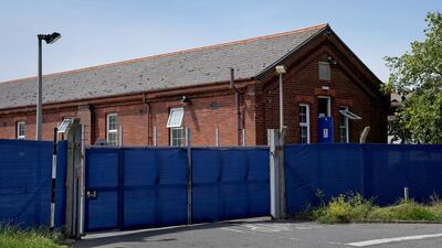 Napier Barracks has been criticised in independent inspection reports about the standard of accommodation for asylum seekers, but it is set to remain open until 2025. PA