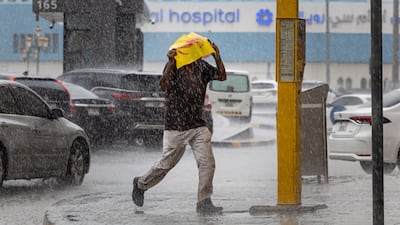 The UAE has been struck by heavy rain and storms in recent days. Antonie Robertson/The National