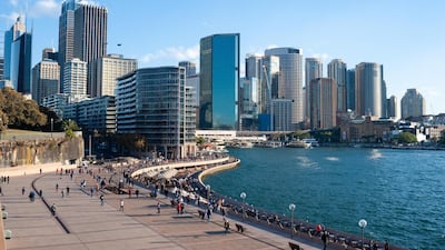 Sydney, Australia, enjoys a sunny climate with mild winters and warm summers. Alamy