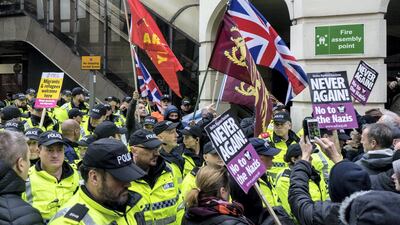 Covid lockdowns meant fewer chances to protest. Getty/file